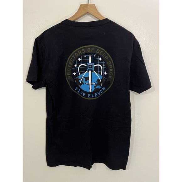 5.11 Tactical T-Shirt Outdoors L Protectors Of Deep Space Grunge Skate Street - Picture 1 of 8